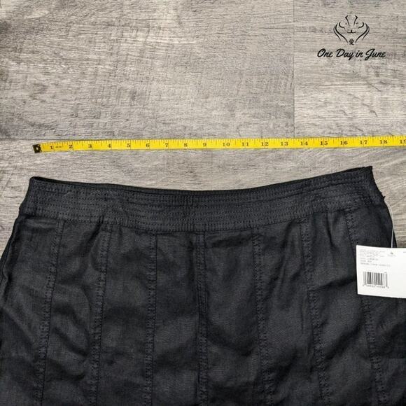 Liz Claiborne Linen Midi Skirt Size 12 - Picture 3 of 5